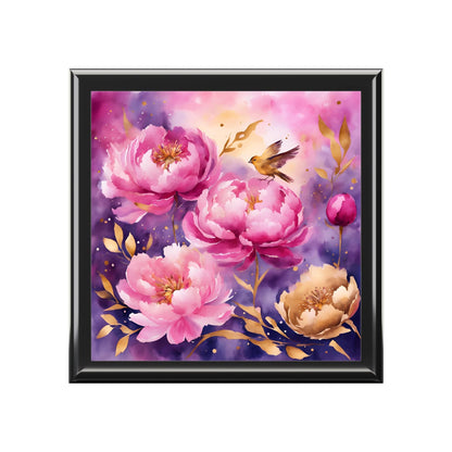 Jewelry Box "Galactic Peony Dream"