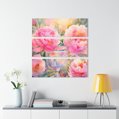 Acrylic Print "Peony Garden Elixir"