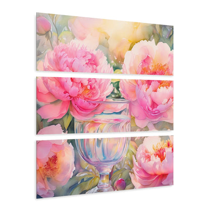 Acrylic Print "Peony Garden Elixir"